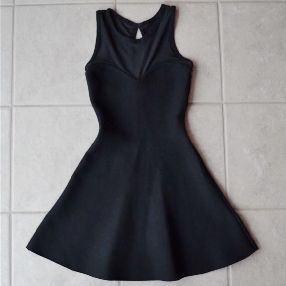 Forever 21 Black Skater Dress - Picture 1 of 4